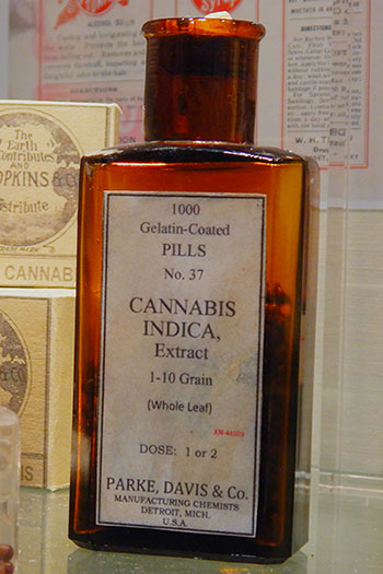 cannabis pill bottle
